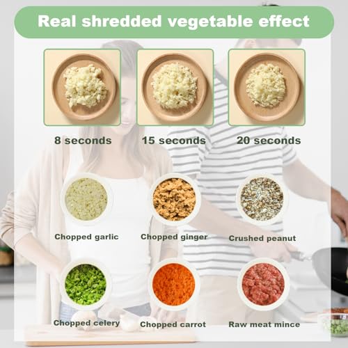 Rechargable Handheld Vegetable Cutter Set – Chop, Slice & Peel in Seconds