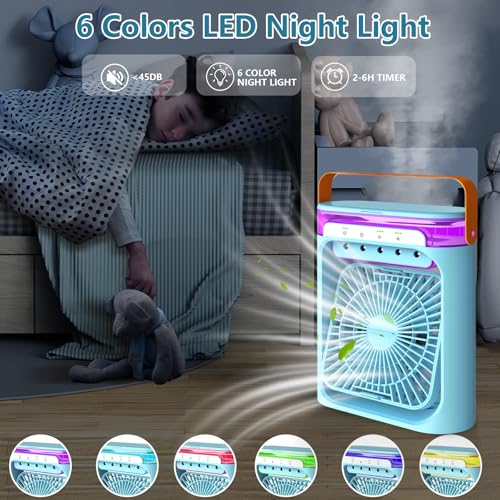 Portable Air Conditioner, 4-in-1 Air Cooler 3 wind speed