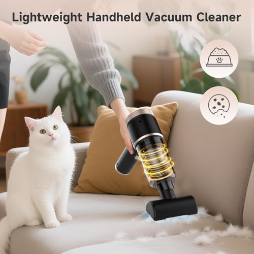 3-in-1 Cordless Mini Vacuum Cleaner – Powerful Handheld Car & Home Cleaner with Blower & Pump