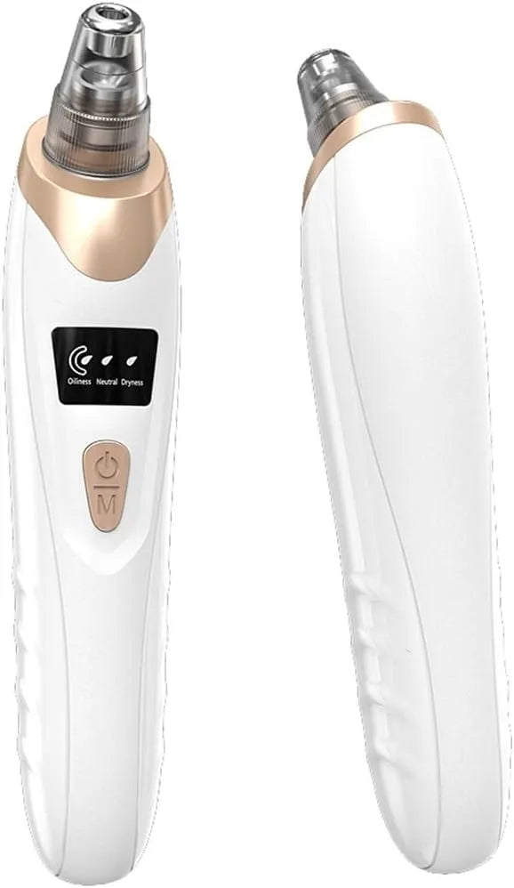 5-in-1 Rechargeable Blackhead Remover –  Vacuum Suction Pore Cleaner & Acne Extractor